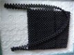kralentasje clutch envelopmodel 20 x22 kleur zwart gevoerd m - 1 - Thumbnail