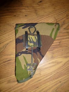 Camo pistool holster voor de Glock met pompstok