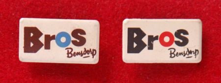 2x Bros Bensdorp (blauw en rood) - 1