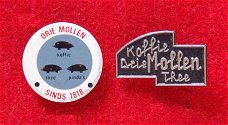 2x Drie Mollen (sinds 1818) - koffie, thee, pinda's