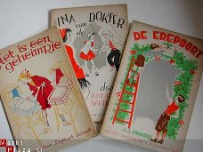 3 oude boekjes jaren 50 van nv W.D. Meinema Delft
