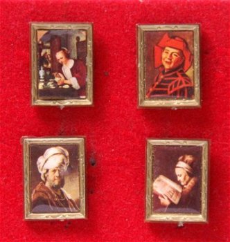 Jan Steen, Frans Hals, Rembrandt van Rijn, Gerard Dou - 1