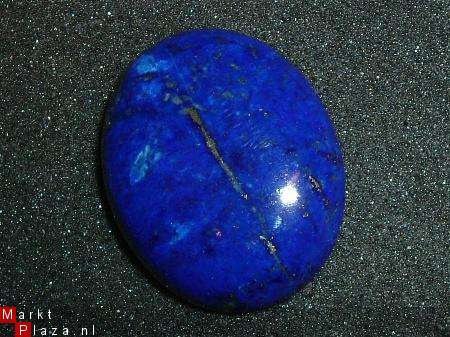 Donkerblauw Cabochon #163 Lapis Lazuli - 1