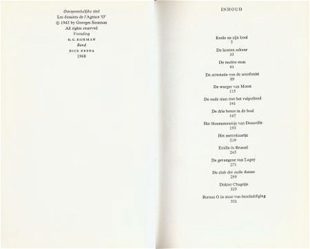 Georges Simenon Omnibus: Het Detectivebureau 