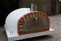 Steenoven/houtgestookte pizza-oven PISA110cm&brede deur - 1 - Thumbnail