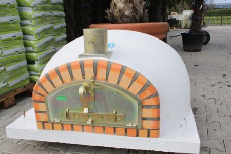 Houtgestookte pizza-oven PISA120cm met extra brede deur - 4