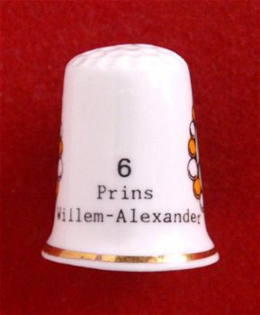 Vingerhoedje Prins Willem-Alexander (nr. 6) - 1