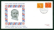 FDC 1e verjaardag Willem Alexander 27-4-1968