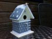Vogelhuisje voor de babykamer in lichtgrijs - 3 - Thumbnail