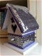 Vogelhuisje voor de babykamer in zilverlook - 3 - Thumbnail
