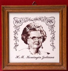 Tegel 1948-1980 H.M. Koningin Juliana