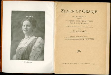 Zilver op Oranje (Wilhelmina 1923) - 1