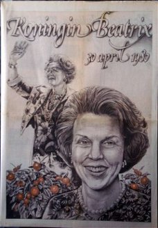 Dagblad van Enschede - inhuldiging Beatrix 1980