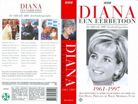 VHS Video - Diana, een eerbetoon - 1