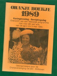 Beatrix' Koninginnedag - Programma De Bilt-Bilthoven 1989