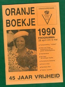 Beatrix' Koninginnedag - Programma De Bilt-Bilthoven 1990