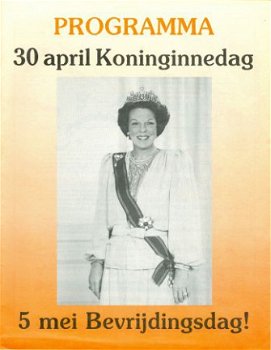 Beatrix' Koninginnedag - Programma Ede 1990 - 1