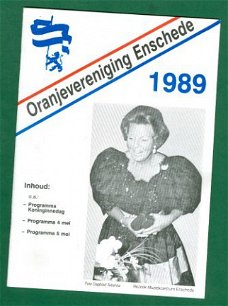 Beatrix' Koninginnedag - Programma Enschede 1989