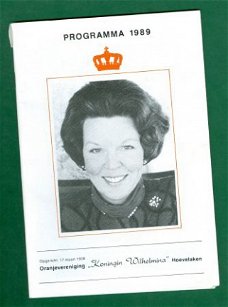 Beatrix' Koninginnedag - Programma Hoevelaken 1989