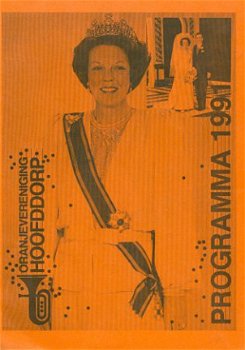 Beatrix' Koninginnedag - Programma Hoofddorp 1991 - 1