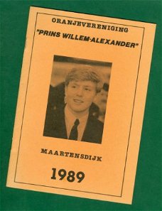 Beatrix' Koninginnedag - Programma Maartensdijk 1989