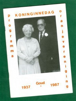 Beatrix' Koninginnedag - Programma Scherpenzeel 1987 - 1