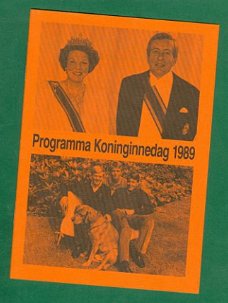 Beatrix' Koninginnedag - Programma Soest 1989