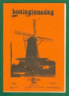 Beatrix' Koninginnedag - Programma Souburg 1988