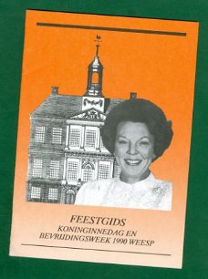 Beatrix' Koninginnedag - Programma Weesp 1990