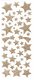 Stickervel --- STERREN --- 197001 --- GOUD GLITTER - 1 - Thumbnail