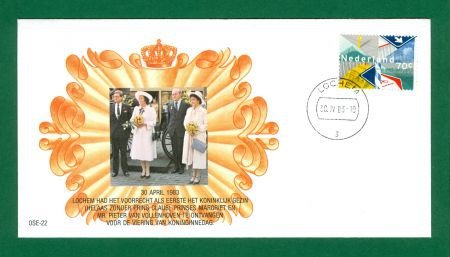 FDC OSE-22 Koninginnedag in Lochem 30 april 1983 - 1