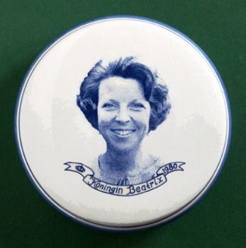 Bonbonnière Inhuldiging Koningin Beatrix 1980 - 1