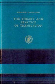 Nida / Taber ; The theory and practice of translation - 1