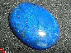 Cabochon #165 Lapis Lazuli 34*26*7 MM Pyriet & Quartz