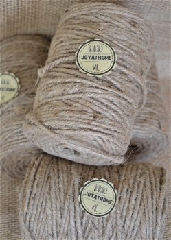 Jute touw 3 draads 250 gr. - 1