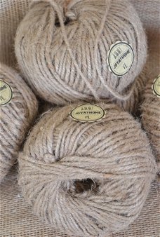 Jute bol touw 3 draads 250 gr.