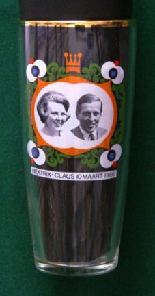 Glas Beatrix-Claus 10 maart 1966 (huwelijk)