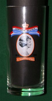 Glas Koningin Beatrix 30-4-1980 Je Maintiendrai (kroning) - 1