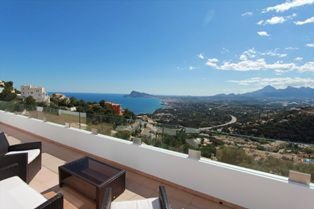 Luxe moderne villa spectaculair zeezicht in Altea Hills - 1
