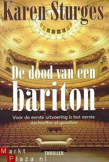 Karen Sturges - De dood van een bariton - 1