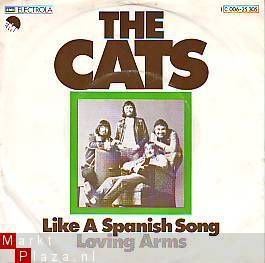 VINYLSINGLE * THE CATS * LIKE A SPANISH SONG * GERMANY 7