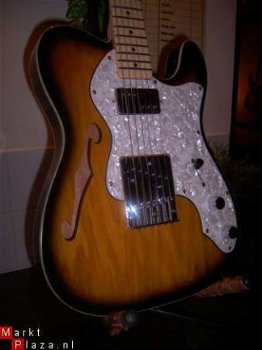 Dillion Thinline Telecaster Hand crafted top gitaar - 1