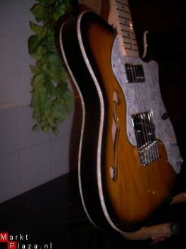 Dillion Thinline Telecaster Hand crafted top gitaar - 1