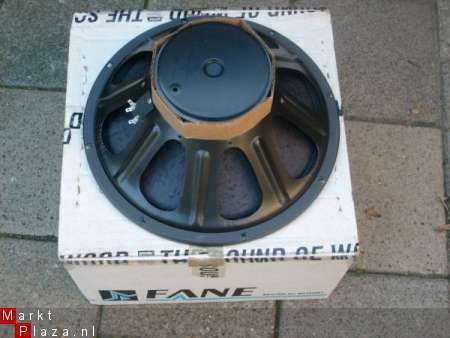 FANE 15 INCH WOOFER NIEUW IN DOOS - 1