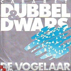 VINYLSINGLE * DUBBEL & DWARS *  DE VOGELAAR * HOLLAND 7" *