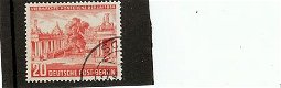 Duitsland, Berlijn Michelnummer 116 gestempeld - 1 - Thumbnail