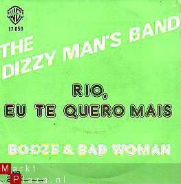 VINYLSINGLE * THE DIZZY MAN'S BAND * RIO, EU TE QUERO MAIS - 1