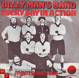 VINYLSINGLE * THE DIZZY MAN'S BAND * EVERYDAY IN ACTION - 1