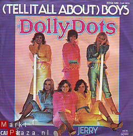 VINYLSINGLE *THE DOLLY DOTS * TELL IT ALL ABOUT BOYS*GERMANY - 1