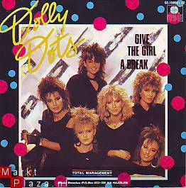 VINYLSINGLE *THE DOLLY DOTS *GIVE THE GIRL A BREAK *PORTUGAL - 1